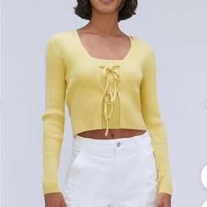 Everlane knit cropped top